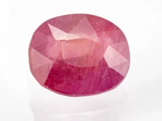 Manik Stone 5.49 Ratti - 5.00 Carat Ruby Stone showcasing vibrant red color