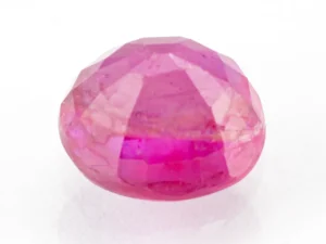 Back View: Authentic Ruby (Manek) 5.06 Carat / 5.56 Ratti - Back View