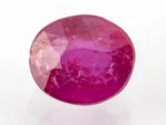 Manik Stone 5.56 Ratti - 5.06 Carat Ruby Stone showcasing vibrant red color