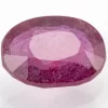 Front View: Authentic Ruby (Manek) 5.28 Carat / 5.80 Ratti - Front View