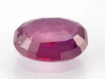 Back View: Authentic Ruby (Manek) 5.28 Carat / 5.80 Ratti - Back View