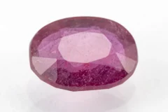Manik Stone 5.80 Ratti - 5.28 Carat Ruby Stone showcasing vibrant red color