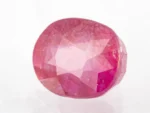 Authentic Ruby (Manek) 6.08 Ratti - 5.53 Carat Ruby Stone showcasing vibrant red color