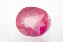 Authentic Ruby (Manek) 6.08 Ratti - 5.53 Carat Ruby Stone showcasing vibrant red color