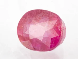 Authentic Ruby (Manek) 6.08 Ratti - 5.53 Carat Ruby Stone showcasing vibrant red color
