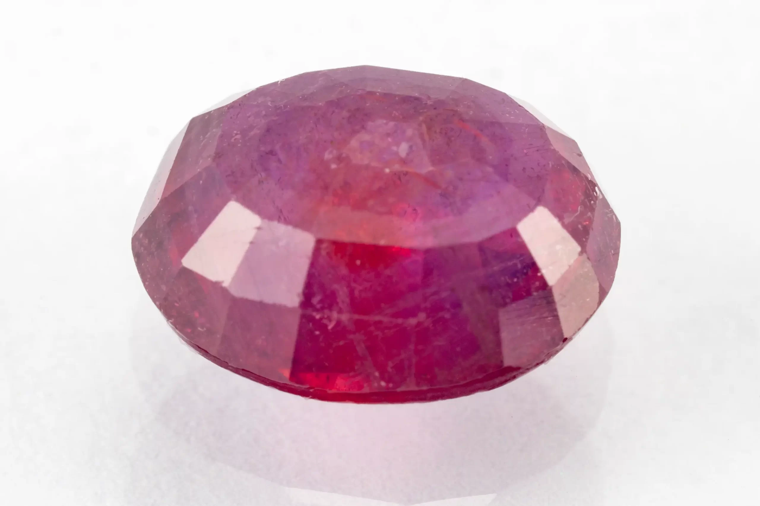 Back View: Authentic Ruby (Manek) 5.59 Carat / 6.14 Ratti - Back View