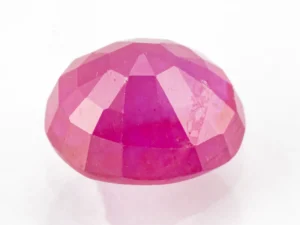 Back View: Authentic Ruby (Manek) 5.70 Carat / 6.26 Ratti - Back View
