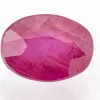 Front View: Authentic Ruby (Manek) 6.01 Carat / 6.60 Ratti - Front View