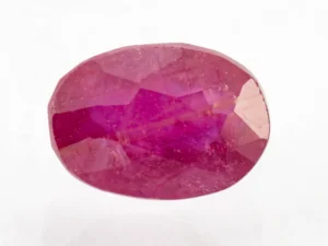 Manik Stone 6.60 Ratti - 6.01 Carat Ruby Stone showcasing rich red color