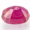Ruby (Manek) 6.01 Carat Red Gemstone - Back View