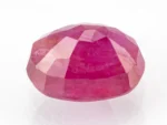 Ruby (Manek) 6.01 Carat Red Gemstone - Back View