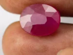 Size Reference: Authentic Ruby (Manek) 9.00 Carat / 9.89 Ratti - Size Reference