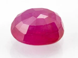 Back View: Authentic Ruby (Manek) 9.72 Carat / 10.68 Ratti - Back View