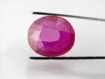 Front View: Authentic Ruby (Manek) 9.72 Carat / 10.68 Ratti