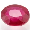 Front View: Authentic Ruby (Manek) 5.85 Carat / 6.43 Ratti - Front View