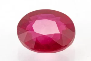 Front View: Authentic Ruby (Manek) 5.85 Carat / 6.43 Ratti - Front View