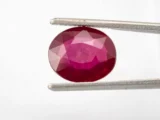 Authentic Ruby (Manek) 5.85 Carat / 6.43 Ratti - Front View
