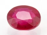 Manik Stone 6.43 Ratti - 5.85 Carat Ruby Stone showcasing vibrant red color
