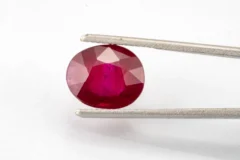 Front View: Authentic Ruby (Manek) 5.20 Carat / 5.71 Ratti