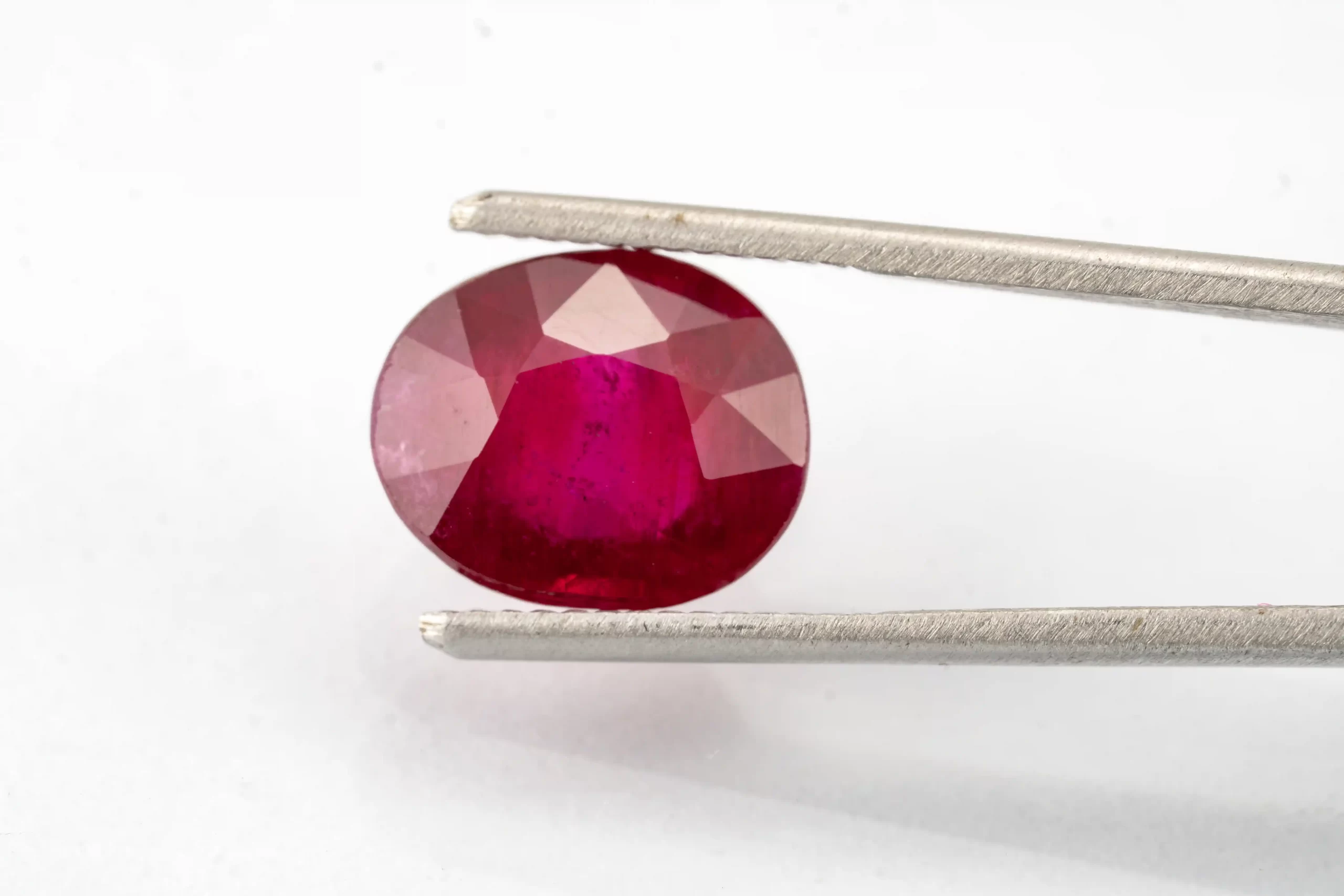 Front View: Authentic Ruby (Manek) 5.20 Carat / 5.71 Ratti