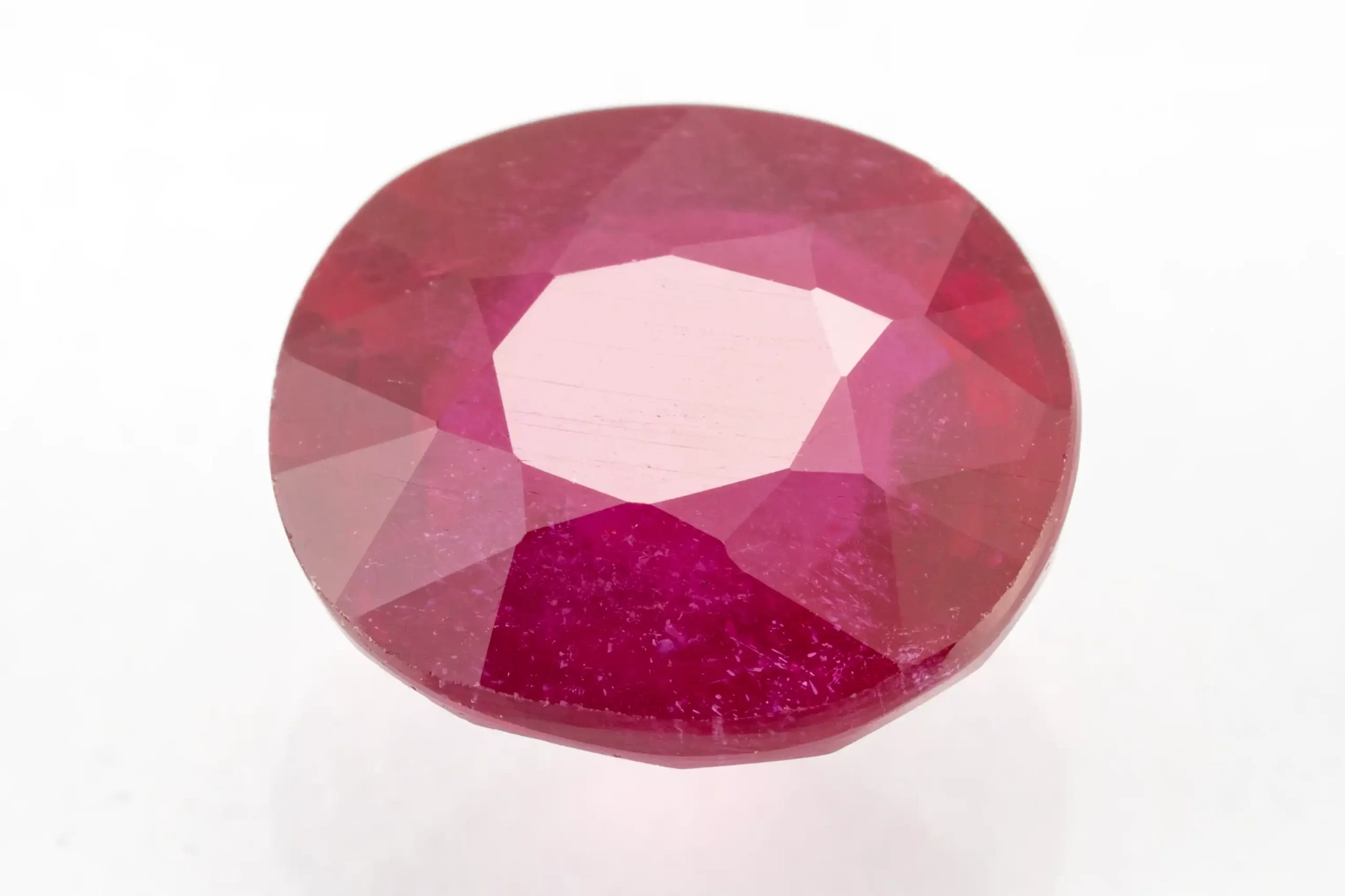 Front View: Authentic Ruby (Manek) 5.25 Carat / 5.77 Ratti