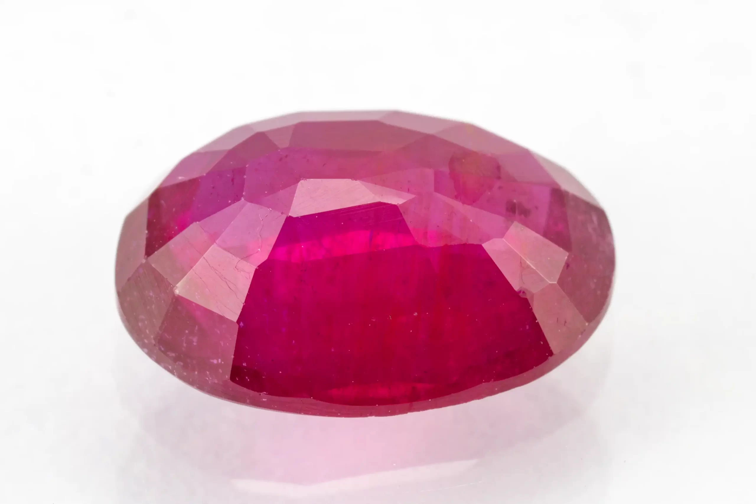 Back View: Authentic Ruby (Manek) 6.15 Carat / 6.76 Ratti - Back View