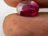 Size Reference: Authentic Ruby (Manek) 6.15 Carat / 6.76 Ratti - Size Reference