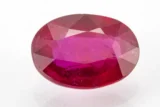 Manik Stone 6.76 Ratti - 6.15 Carat Ruby Stone showcasing vibrant red color