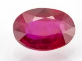 Manik Stone 6.76 Ratti - 6.15 Carat Ruby Stone showcasing vibrant red color