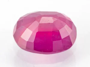 Back View: Authentic Ruby (Manek) 6.98 Carat / 7.67 Ratti - Back View