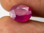 Size Reference: Authentic Ruby (Manek) 6.98 Carat / 7.67 Ratti - Size Reference