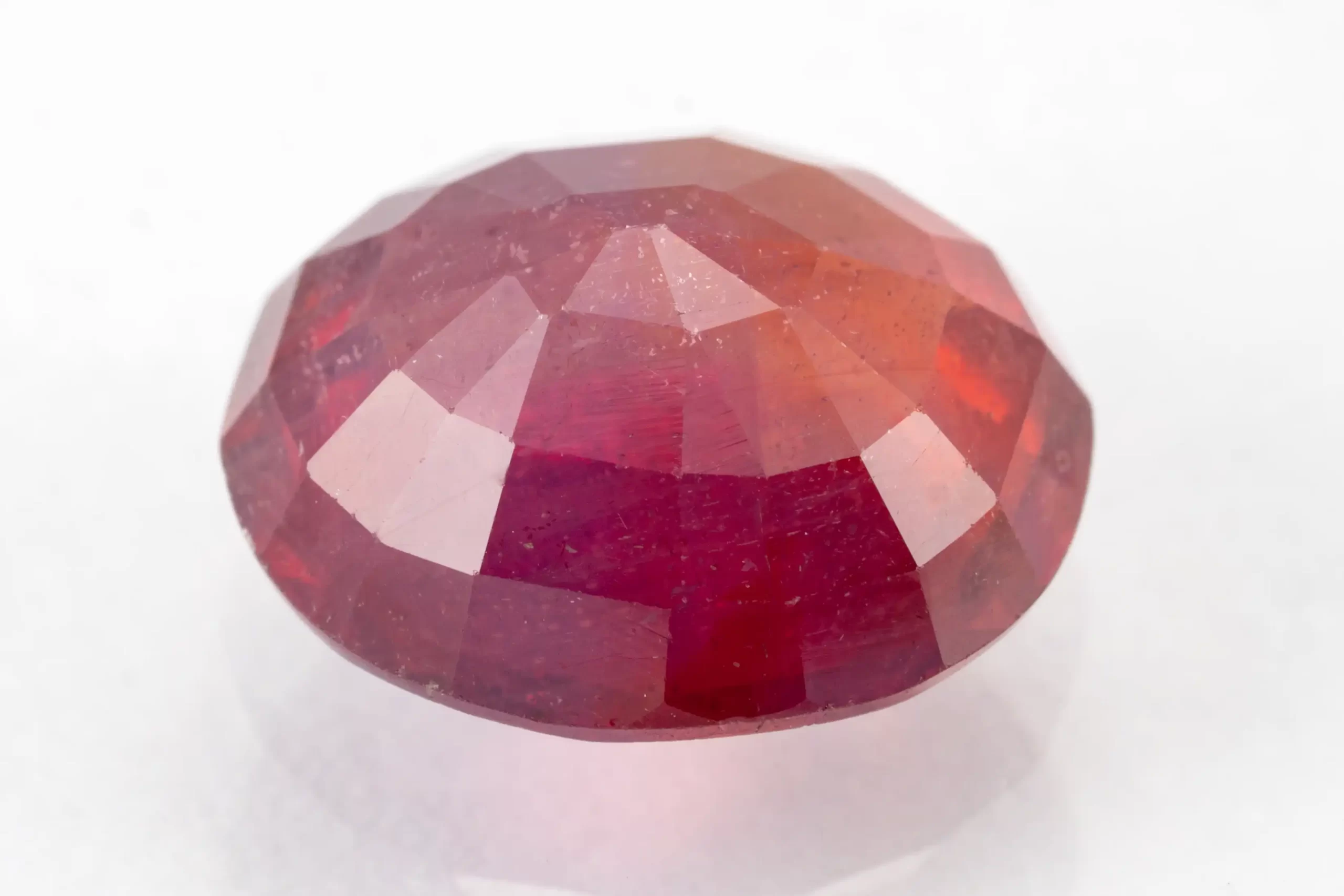 Back View: Authentic Ruby (Manek) 7.05 Carat / 7.75 Ratti - Back View