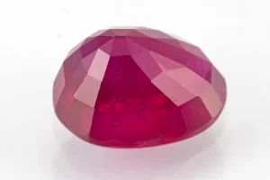 Back View: Authentic Ruby (Manek) 7.05 Carat / 7.75 Ratti - Back View