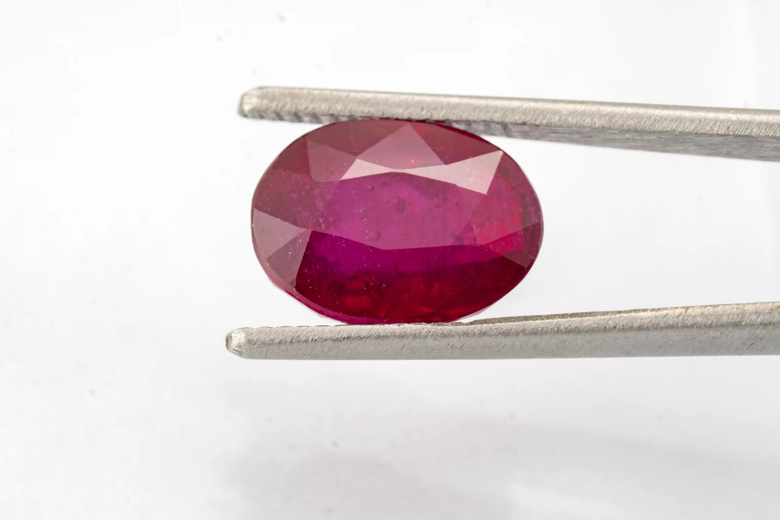 Authentic Ruby (Manek) 7.05 Carat / 7.75 Ratti - Front View