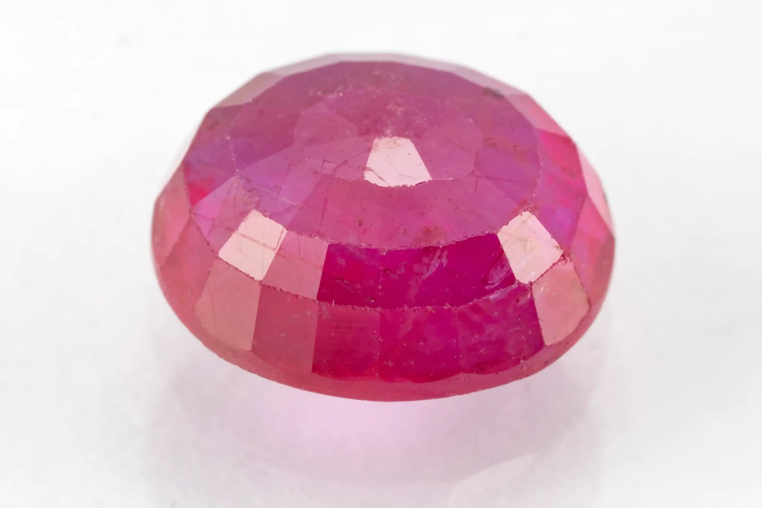 Back View: Authentic Ruby (Manek) 7.16 Carat / 7.87 Ratti - Back View