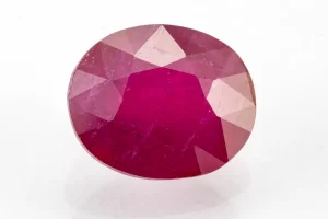 Front View: Authentic Ruby (Manek) 7.28 Carat / 8.00 Ratti - Front View