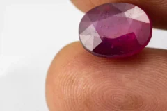 Size Reference: Authentic Ruby (Manek) 7.31 Carat / 8.03 Ratti - Size Reference