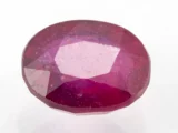 Manik Stone 8.03 Ratti - 7.31 Carat Ruby Stone showcasing vibrant red color