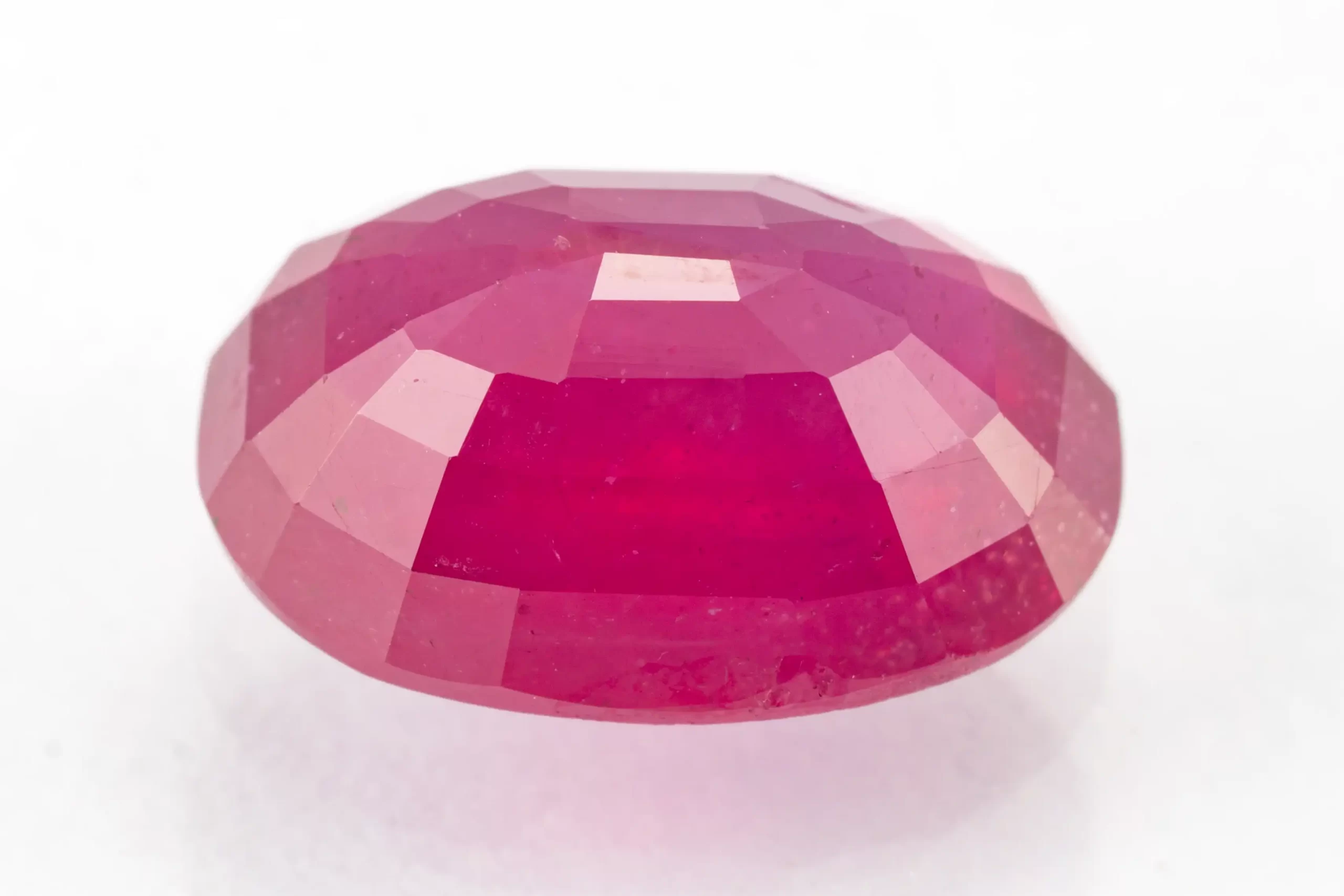 Back View: Authentic Ruby (Manek) 7.52 Carat / 8.26 Ratti - Back View