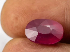 Size Reference: Authentic Ruby (Manek) 7.52 Carat / 8.26 Ratti - Size Reference