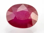 Manik Stone 8.31 Ratti - 7.56 Carat Ruby Stone showcasing vibrant red color