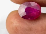 Ruby (Manek) Bankok A1, 7.77 Carat - 8.54 Ratti Size Reference