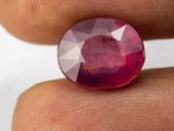 Size Reference: Authentic Ruby (Manek) 7.92 Carat / 8.70 Ratti - Size Reference