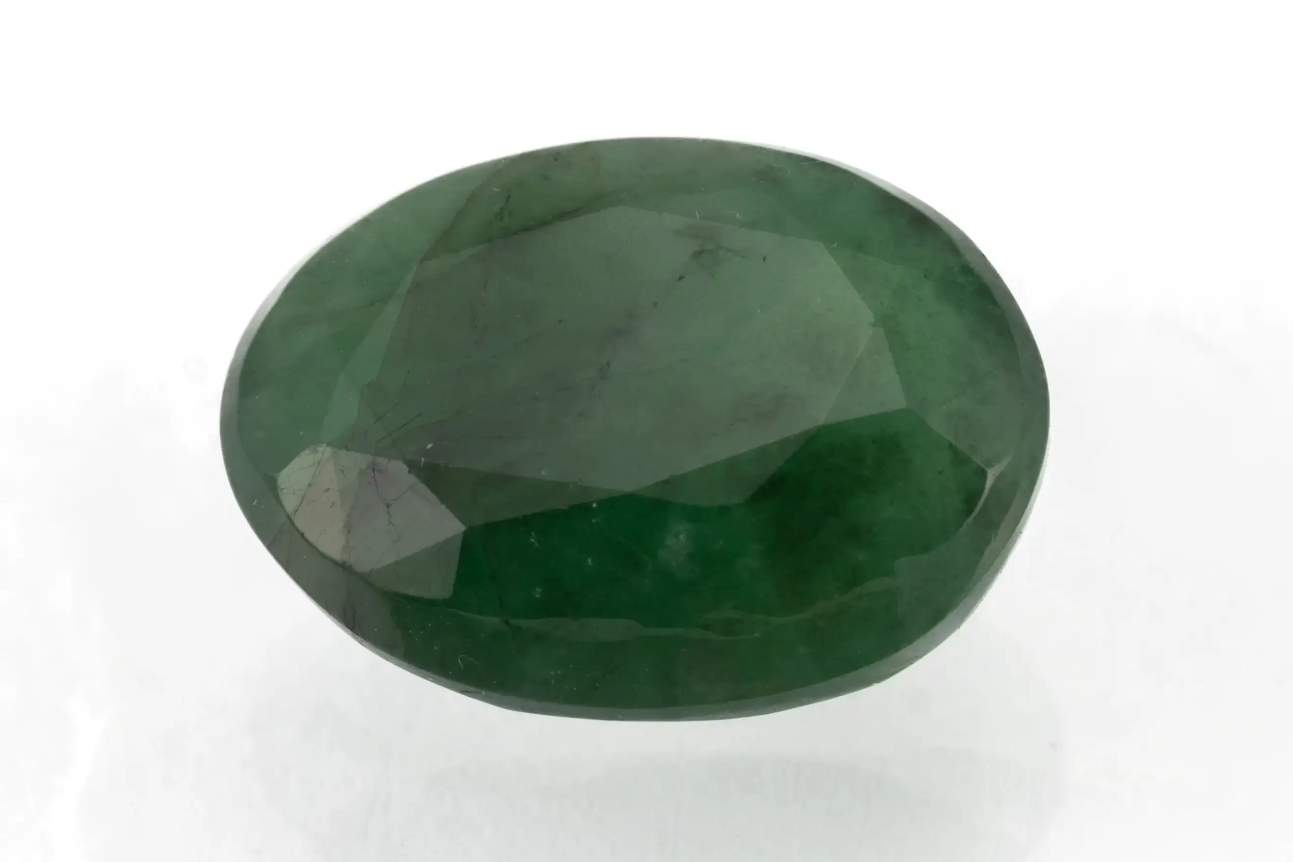 Natural Sapota Emerald (Panna) 5.70 Carat / 6.26 Ratti - Front View2