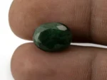Natural Sapota Emerald (Panna) 5.70 Carat / 6.26 Ratti - Size Reference