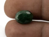 Natural Sapota Emerald (Panna) 5.70 Carat / 6.26 Ratti - Size Reference