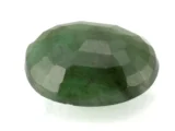 Natural Sapota Emerald (Panna) 6.24 Carat / 6.86 Ratti - Back View