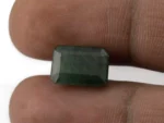 Natural Sapota Emerald (Panna) 6.38 Carat / 7.01 Ratti - Size Reference