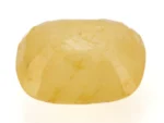Stunning Natural Yellow Sapphire (Pukhraj) 6.04 Carat/6.64 Ratti - Back View