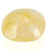 Stunning Natural Yellow Sapphire (Pukhraj) 6.05 Carat/6.65 Ratti - Back View